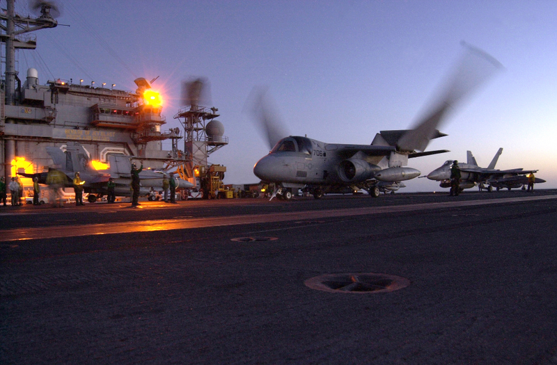 S-3 trying to fly like a bird